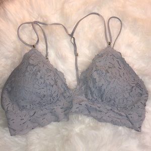Aerie padded lace strappy bralette